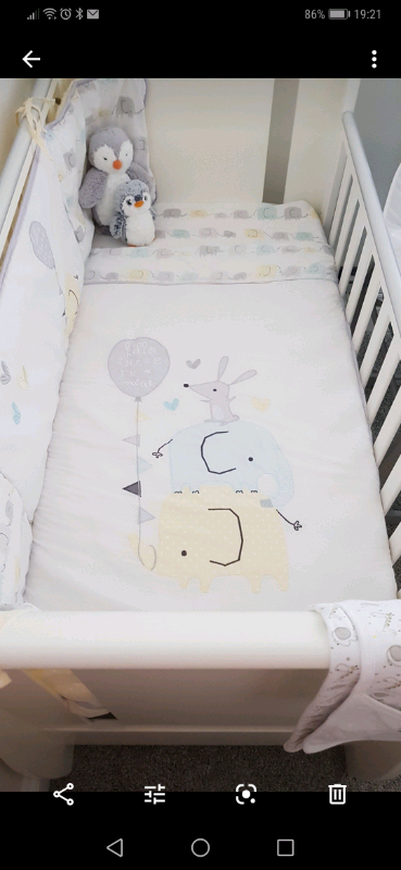 dunelm crib mattress